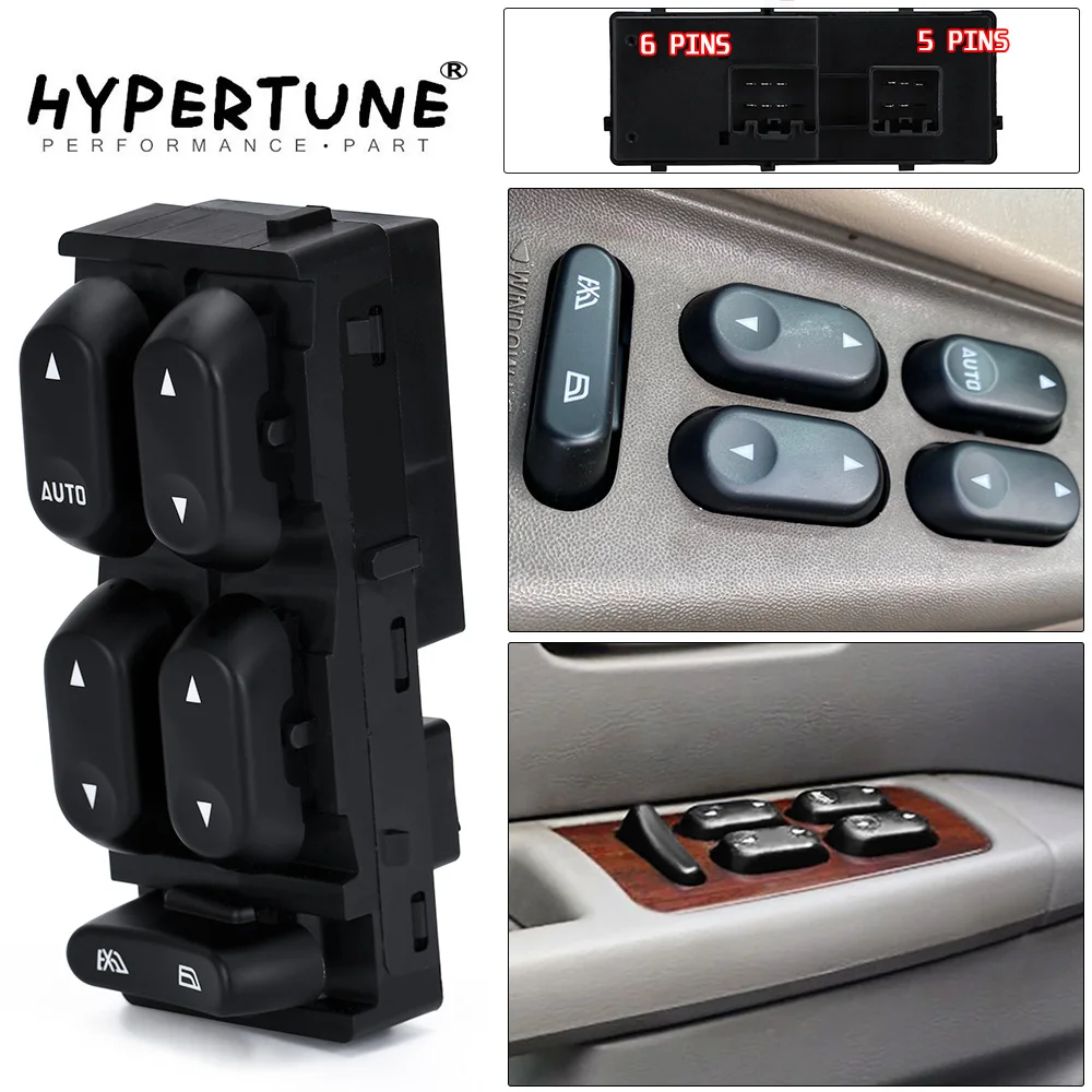 

Power Window Control Switch Front Left For 02-07 Ford F250 F350 F450 F550 Explorer Excursion Mercury 1L2Z14529BA 4L2Z14529AAA