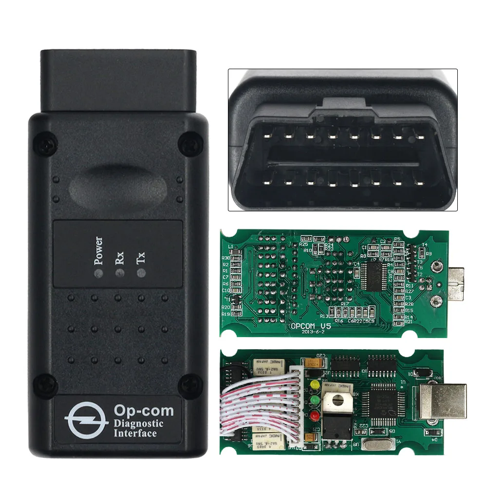 Диагностический сканер OPCOM V1.70 с чипом PIC18F458 FTDI для Opel | Автомобили и мотоциклы