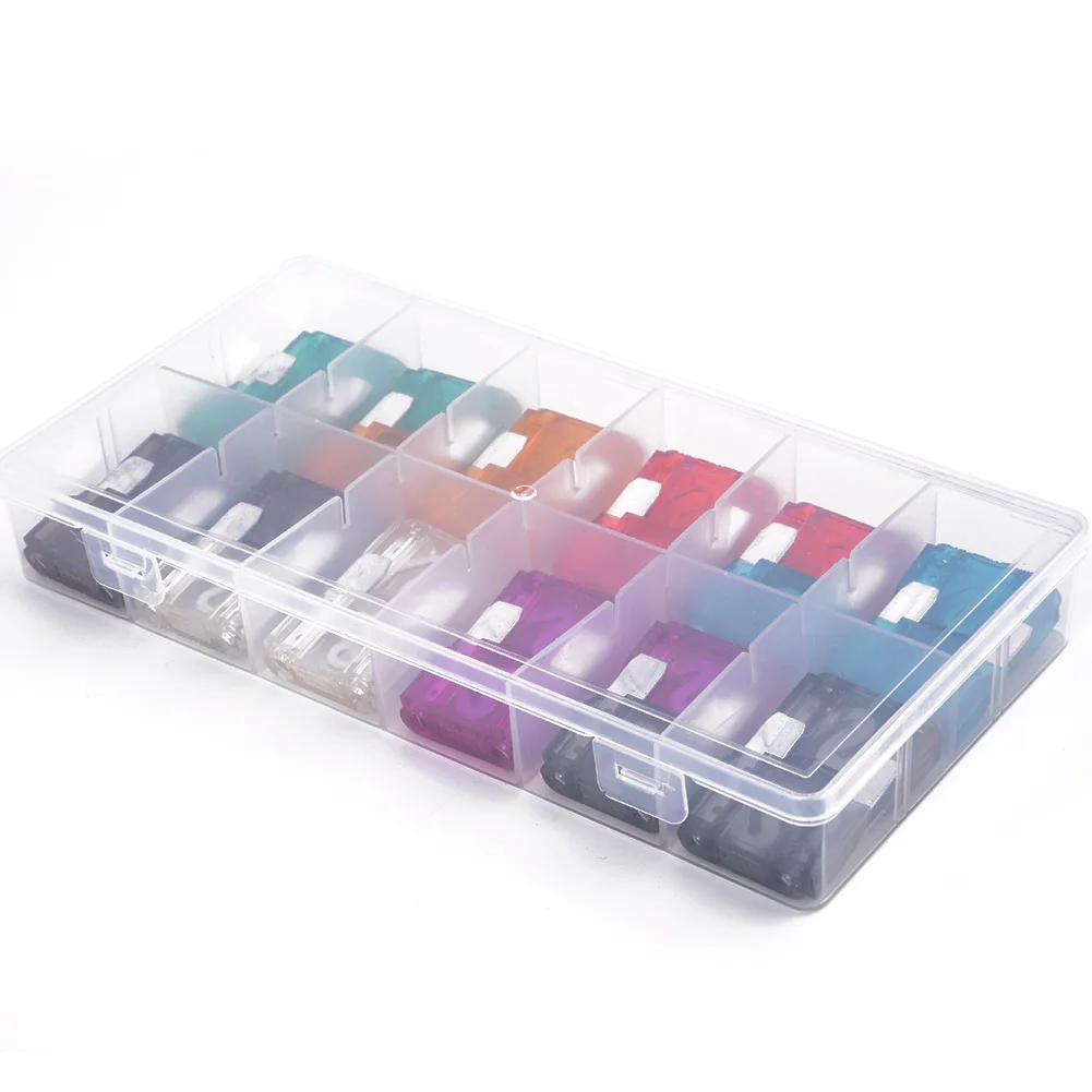 Набор предохранителей Amp 24 шт комплект для защиты цепи автомобиля грузовика 10 32