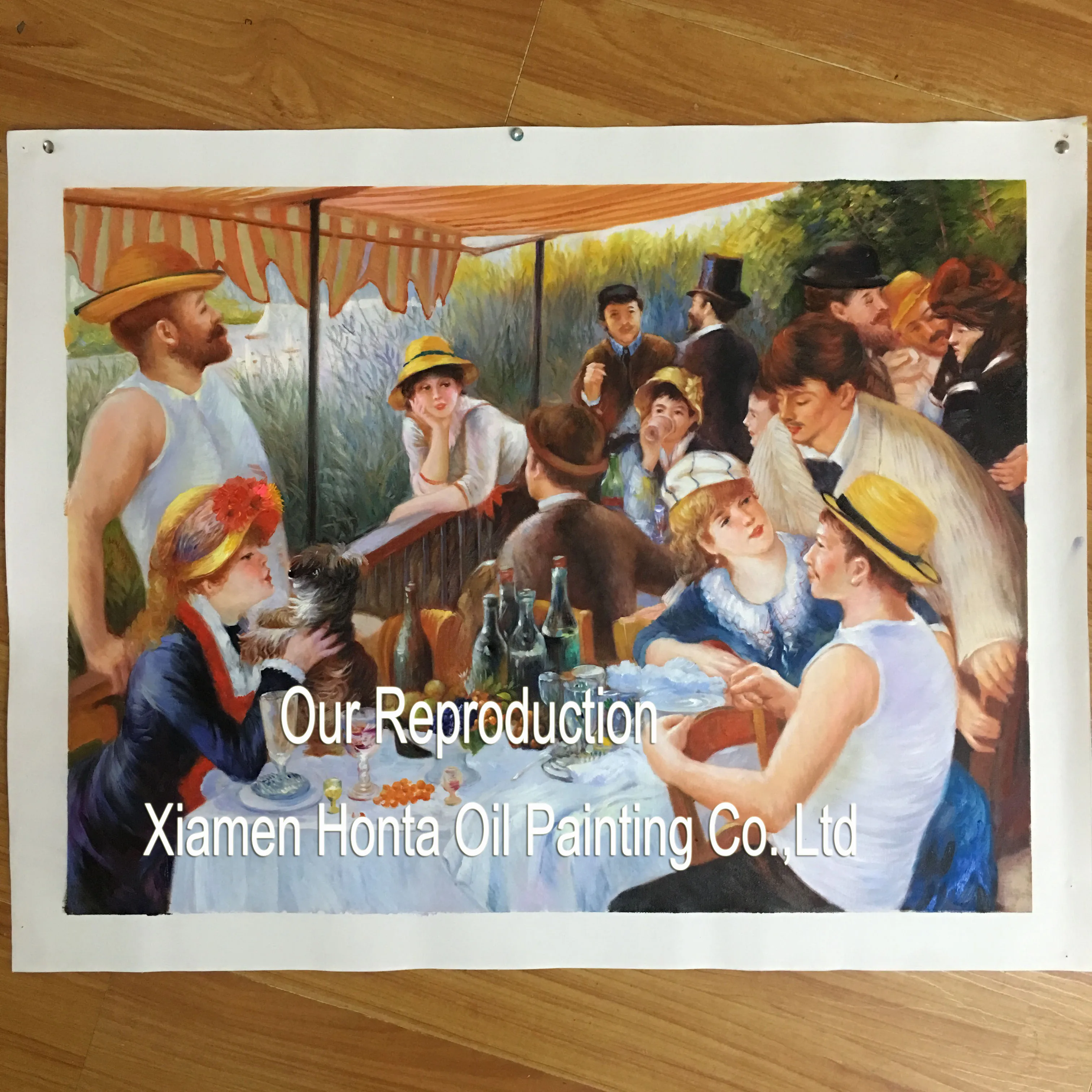 100% ручная работа Пьер Огюст Ренуар Картина маслом Размножение на льняном холсте