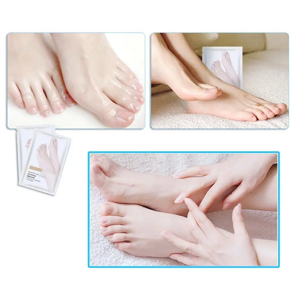 Aloe Exfoliating Foot Mask For Pedicure Socks Feet Peeling Moisturizing Skin Care Dead Removal Patch 1Bag=2pcs | Красота и здоровье