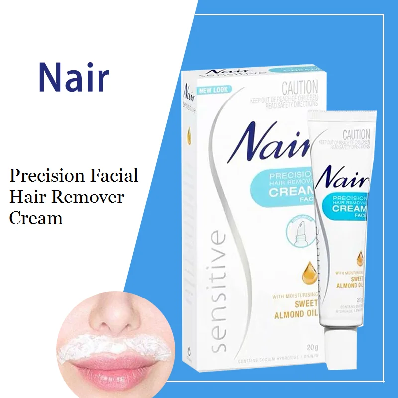 Австралийский прецизионный крем для удаления волос на лице Nair нежелательное