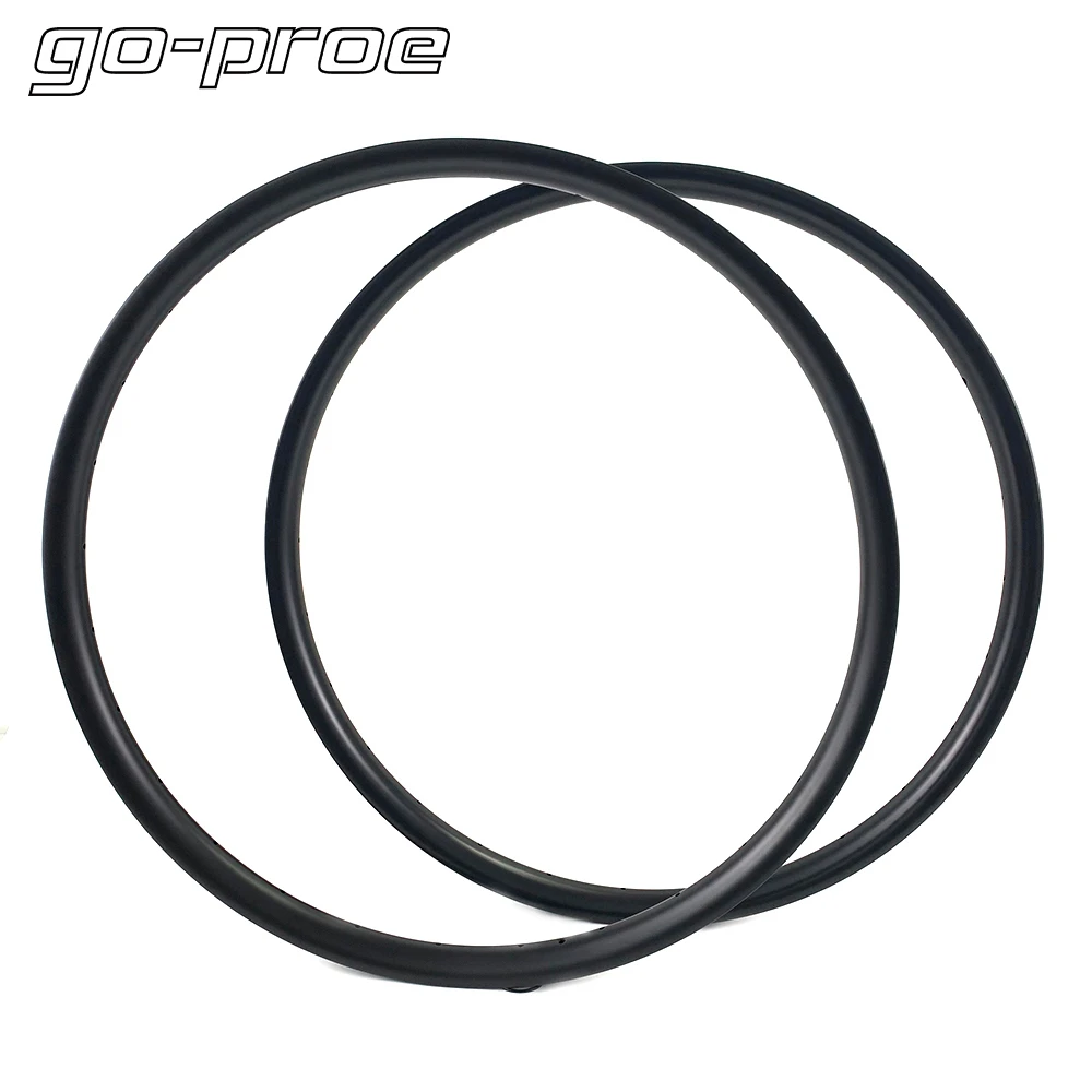 

Go-proe 270 г 28x24 мм 30x25 мм 35x25 мм 33x29 мм AM XC 29er MTB карбоновый обод без крючка Асимметричная бескамерная готовая углеродная волоконная колесная пара