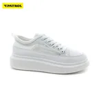 PATROL Женская обувь пботинки, текстильиск.кожа, цвет белый, подкл.-текстиль