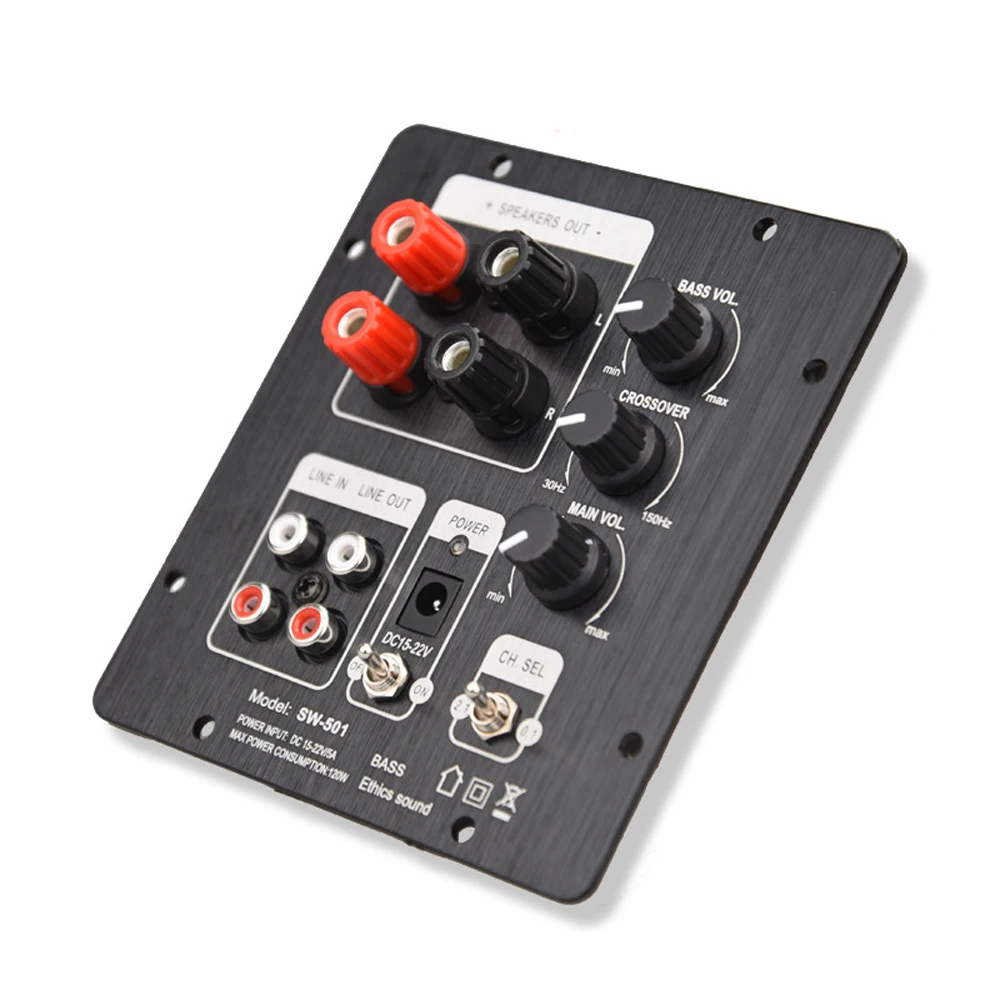 

Многофункциональная Плата усилителя динамика 2,1 сабвуфера 30 Вт Sub AMP с независимым выходом 2,0 портативный