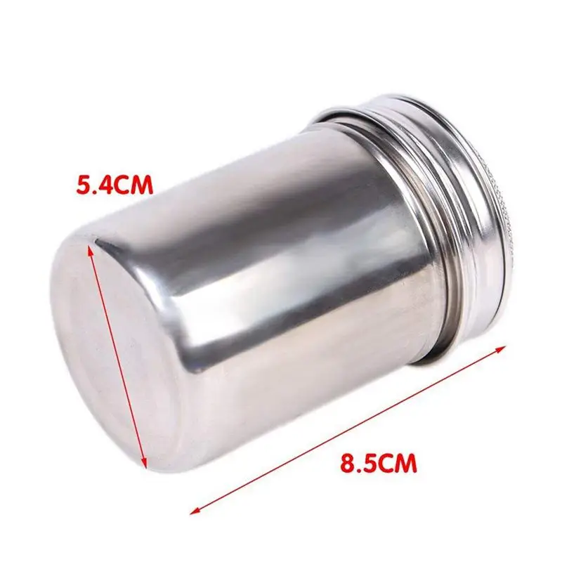 Функциональный шейкер для кофе и шоколада из нержавеющей стали глазурь сахар