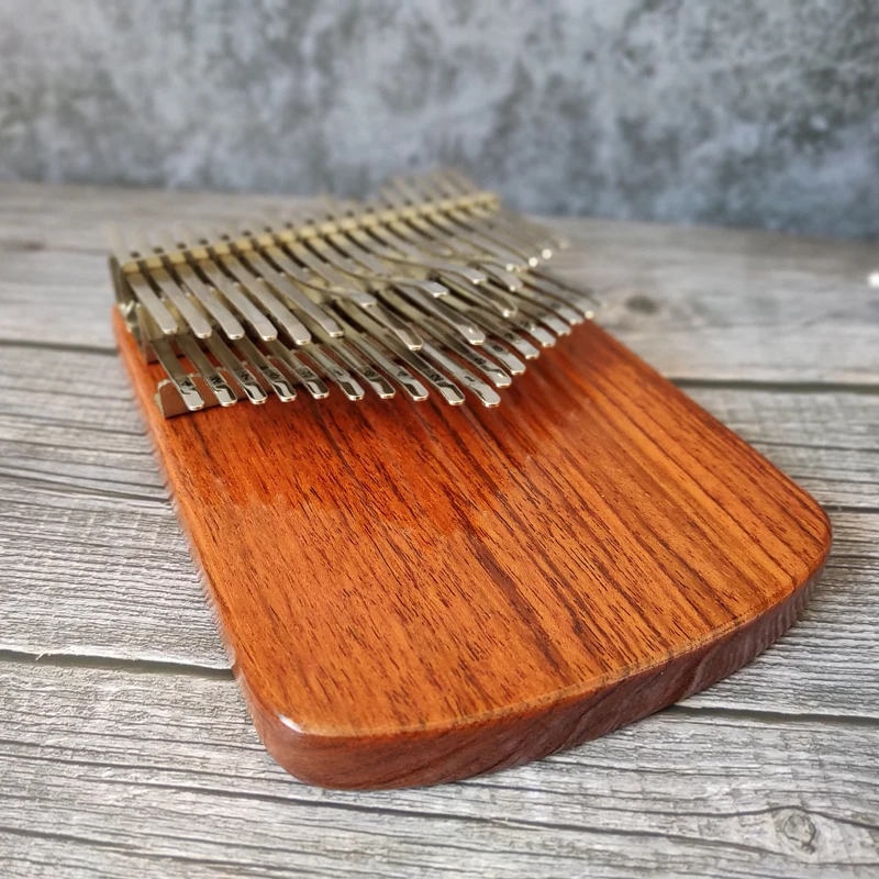 

Handmade Kalimba 36 Keys Chromatic Piano Double Layer Padauk Wooden Musical Instruments
