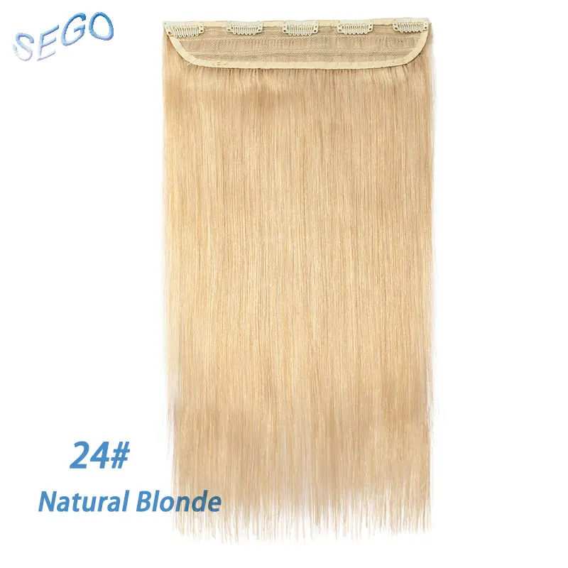 SEGO 1"-22" 80 г-100 г, Одна Деталь настоящие человеческие волосы для наращивания 1 p/w 5 клипс, Non-Волосы remy шт Прямые бразильские волосы