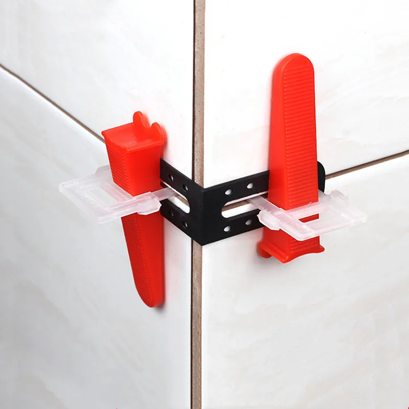 

50pc/set Male Angle Leveling Tool Tile System Wedge Floor Wall Locator Spacers Tile Fastener Decoration Construction Accessories