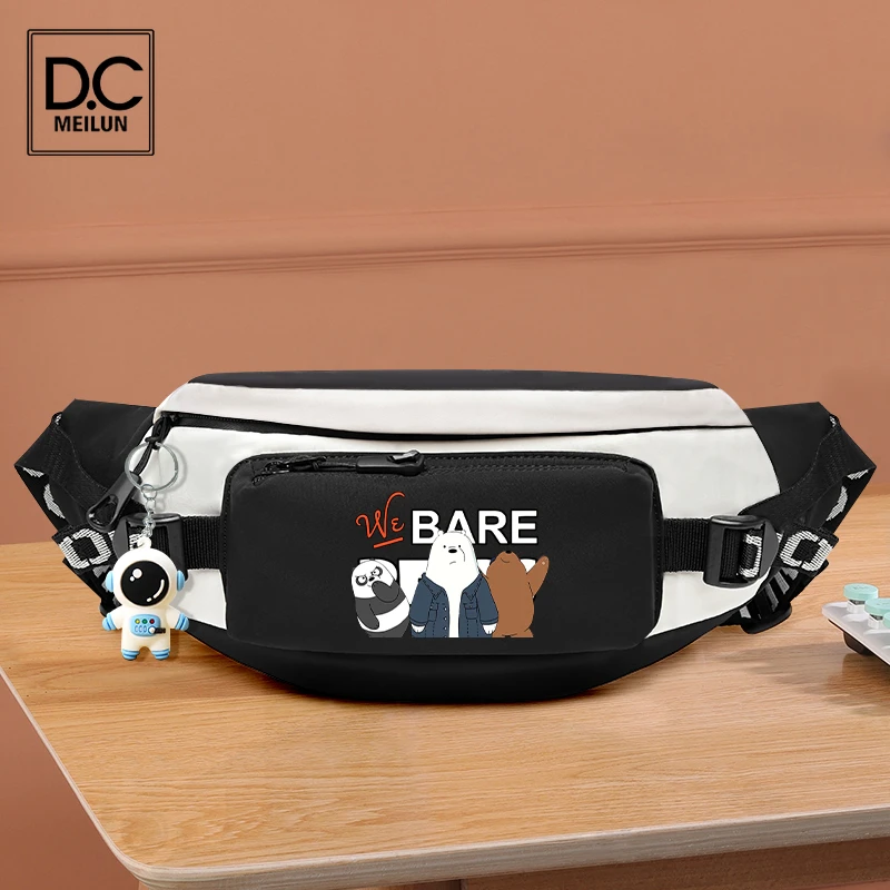 

Мужские сумки через плечо DC.meilun, нагрудная сумка-мессенджер, повседневная сумка, водонепроницаемая нейлоновая сумка с одним плечевым ремне...