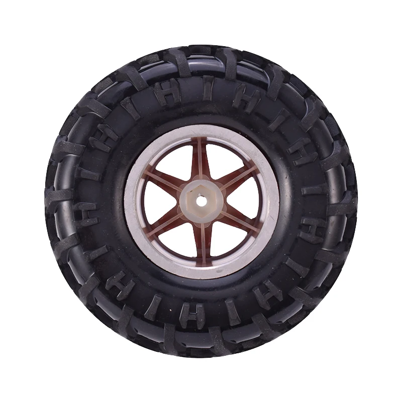 

AUSTAR 4PCS AX-3001 130mm Tyre Rubber Tire Wheel Plastic Rim Hub for 1/10 RC Bigfoot HSP HPI Monster Truck Model Spare Parts