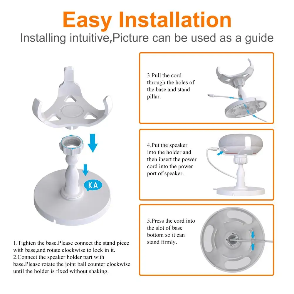 Для Google Home мини настольная подставка Настольный держатель голосовые ассистенты