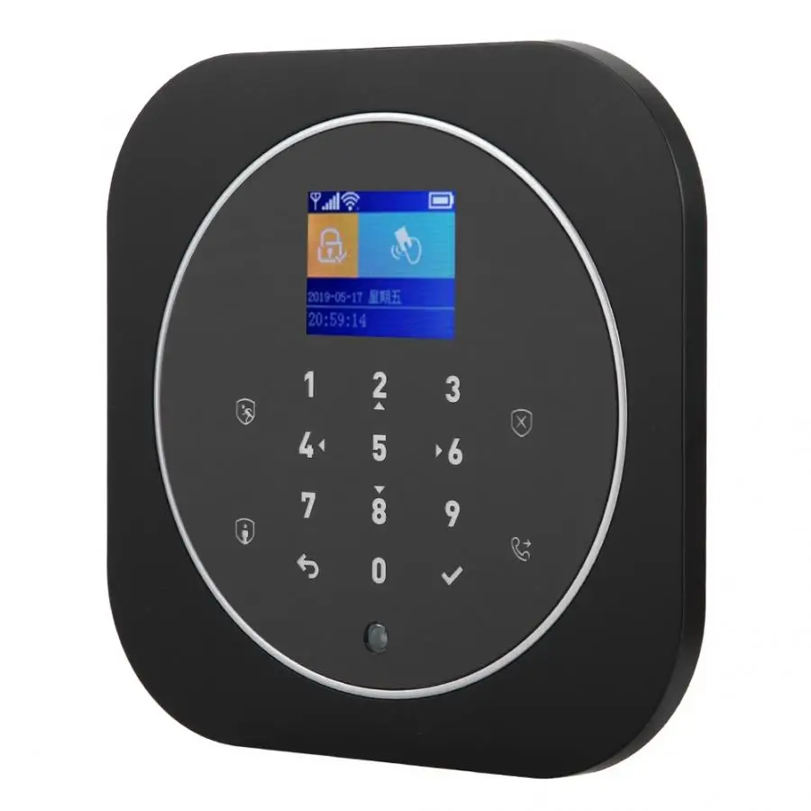 Комплекты систем сигнализации 100 дюйма TFT Wi Fi GSM беспроводная домашняя охранная