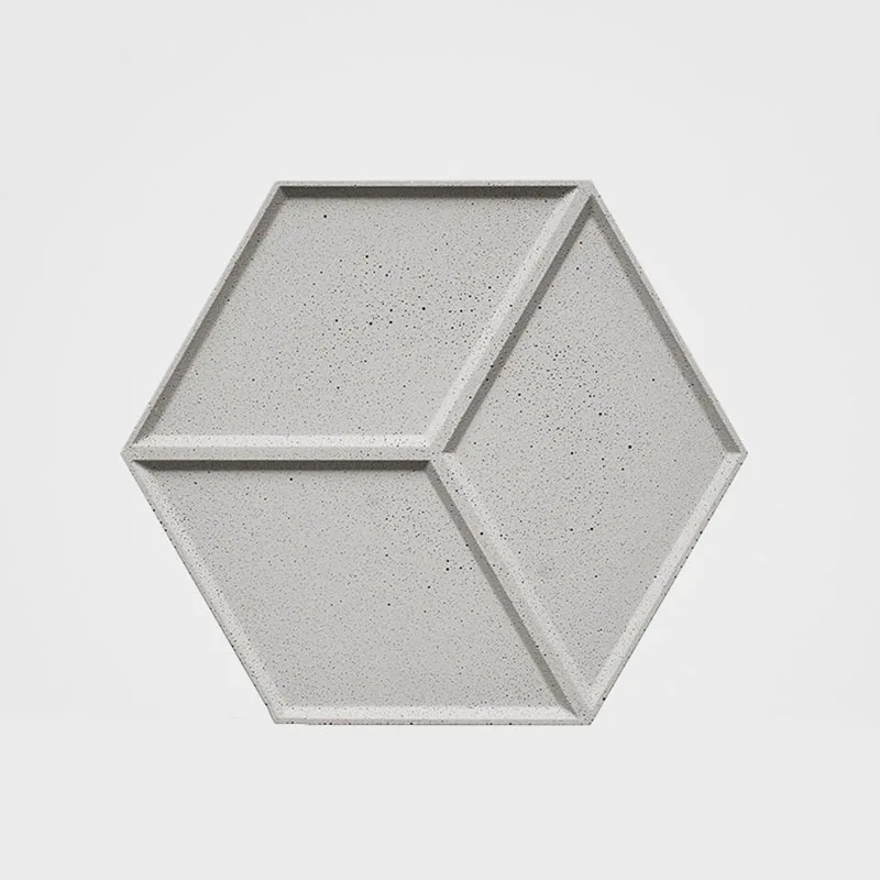 Шестигранная форма для поддона бетонной плитки силиконовые формы штукатурки