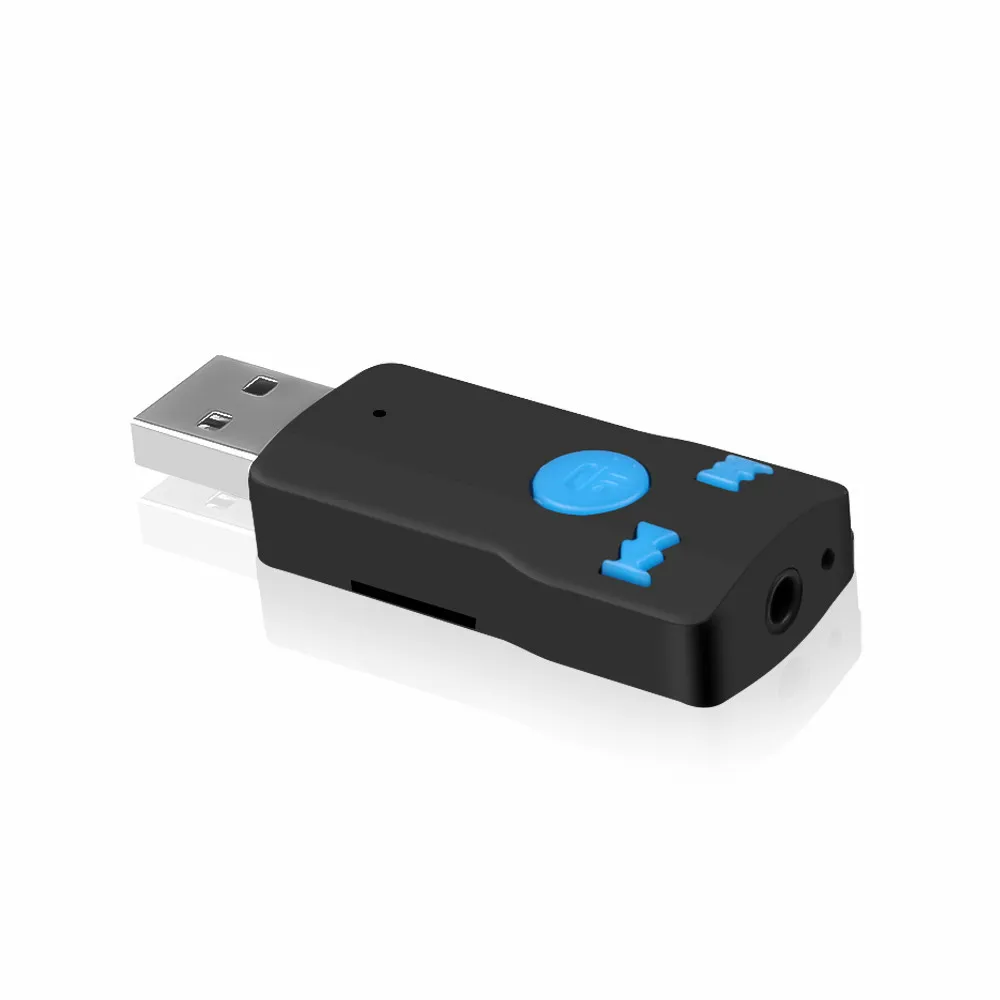 USB Bluetooth AUX беспроводной адаптер автомобильный комплект аудио приемник стерео