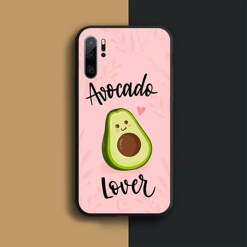 

avocado aesthetic Gteen Fruit Phone Case Funda For Huawei P40 P10 P20 P30 Lite 2016 2017 2019 plus pro P smart