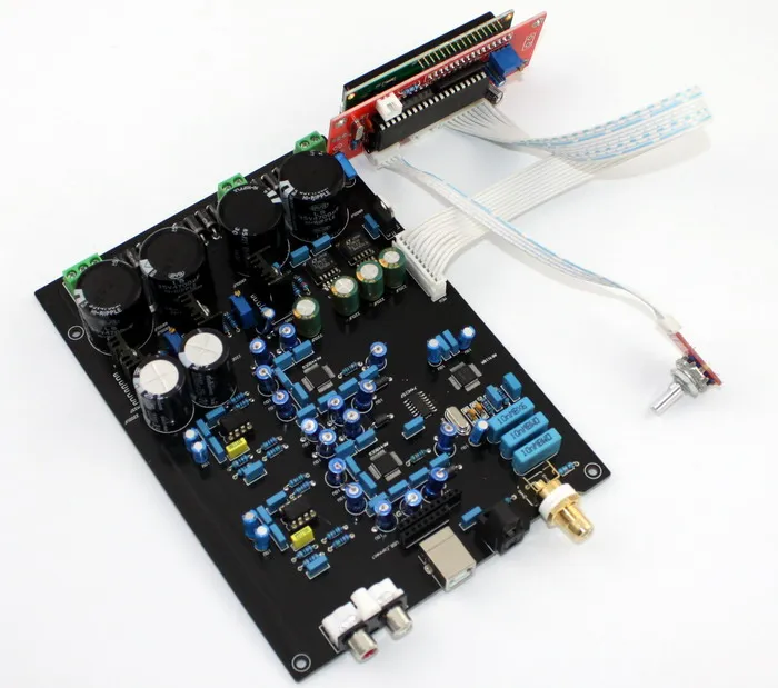 Новый Поддержка DOP DSD волоконно-оптический коаксиальный USB вход DAC аудио усилитель