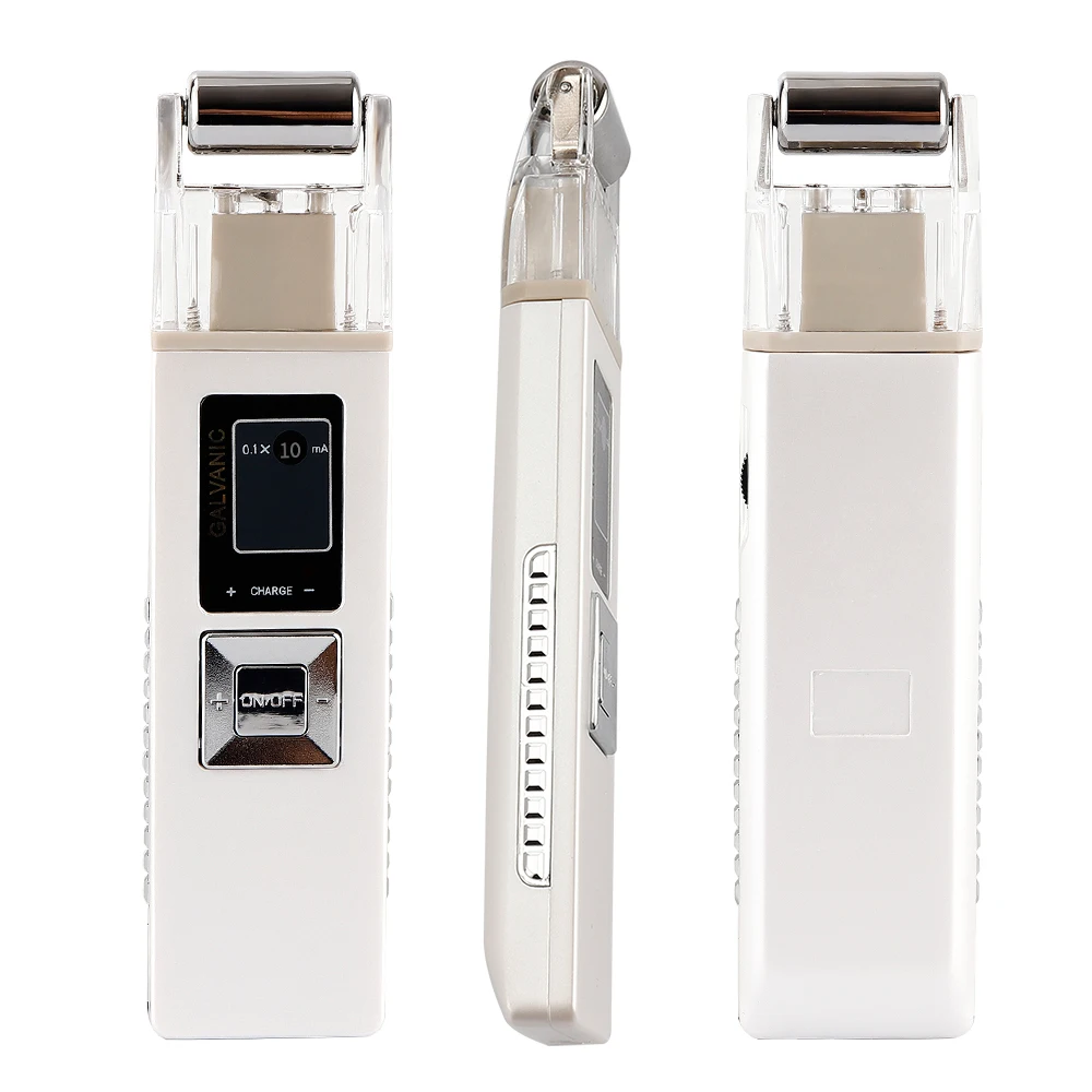 Гальванический массажер для лица с микротоком укрепления кожи отбеливания