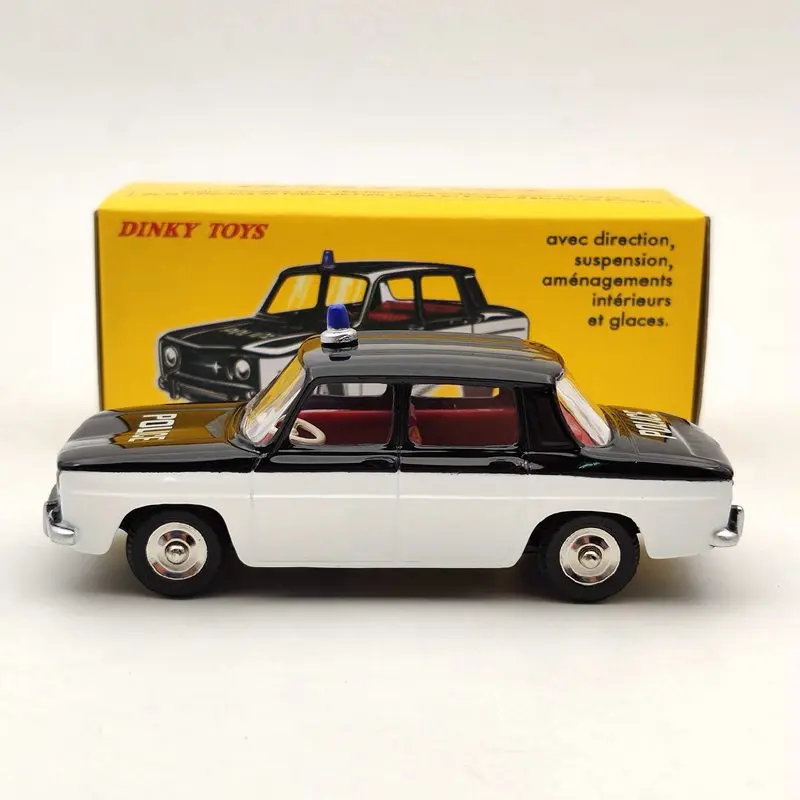 DeAgostini 1/43 Dinky Toys 517P Renault R8 полицейская литая под давлением модель