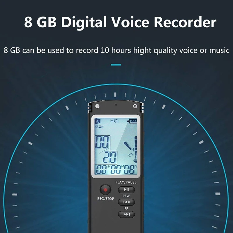 Горячая Распродажа 32GB Диктофон USB диктофон цифровой Аудио с WAV Mp3 плеером Прямая