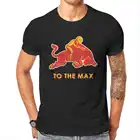 Мужская летняя футболка с принтом манга верстаппен до Макса