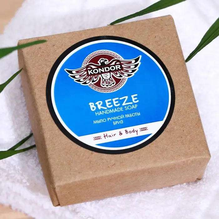 Мыло ручной работы KONDOR Hair &amp Body Бриз 130 г |