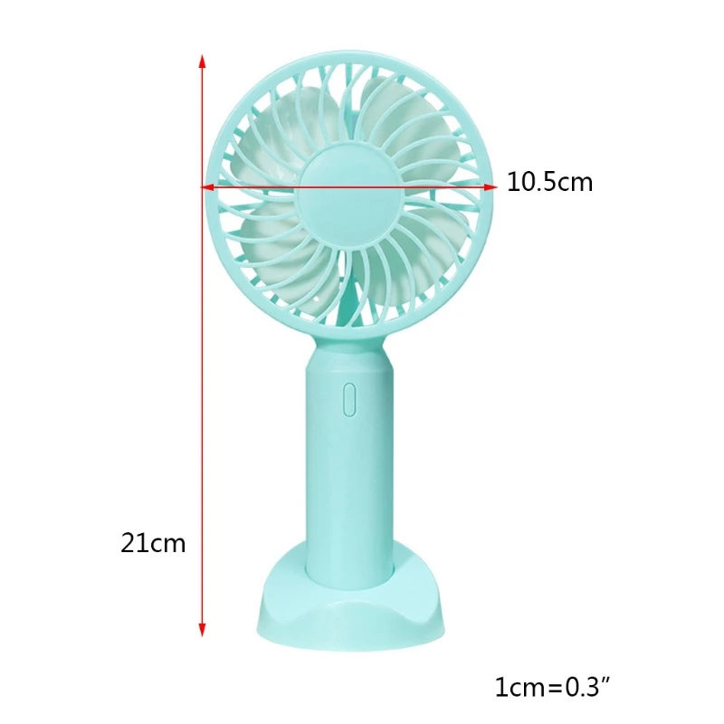 

New Summer Mini Cooler Handheld Fan Mobile Phone Stand Small USB Portable Third Gear Adjustable Quiet Desk Fans