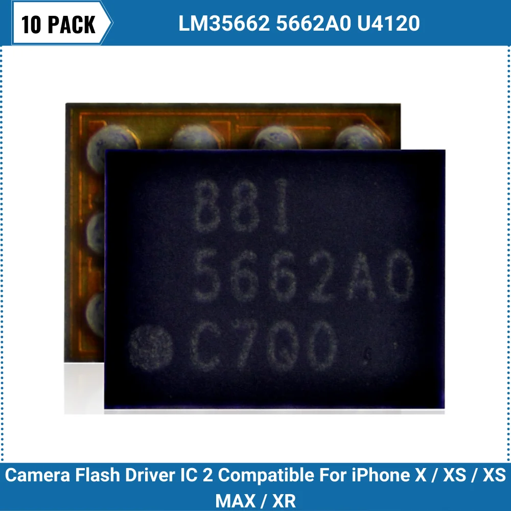 

Драйвер для камеры IC 2 совместим с iPhone X / XS MAX / XR ( LM35662 5662A0 U4120)
