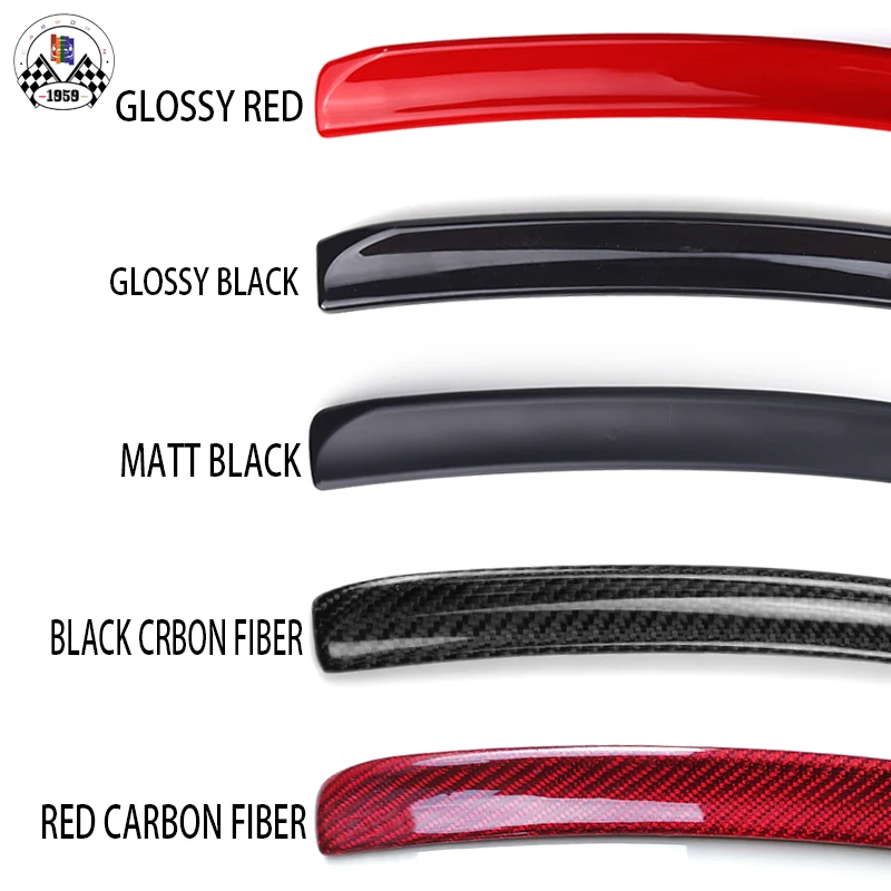 Новый УФ защита стиль черный цвет JCW спойлер расширитель для mini cooper F56 F55 (2