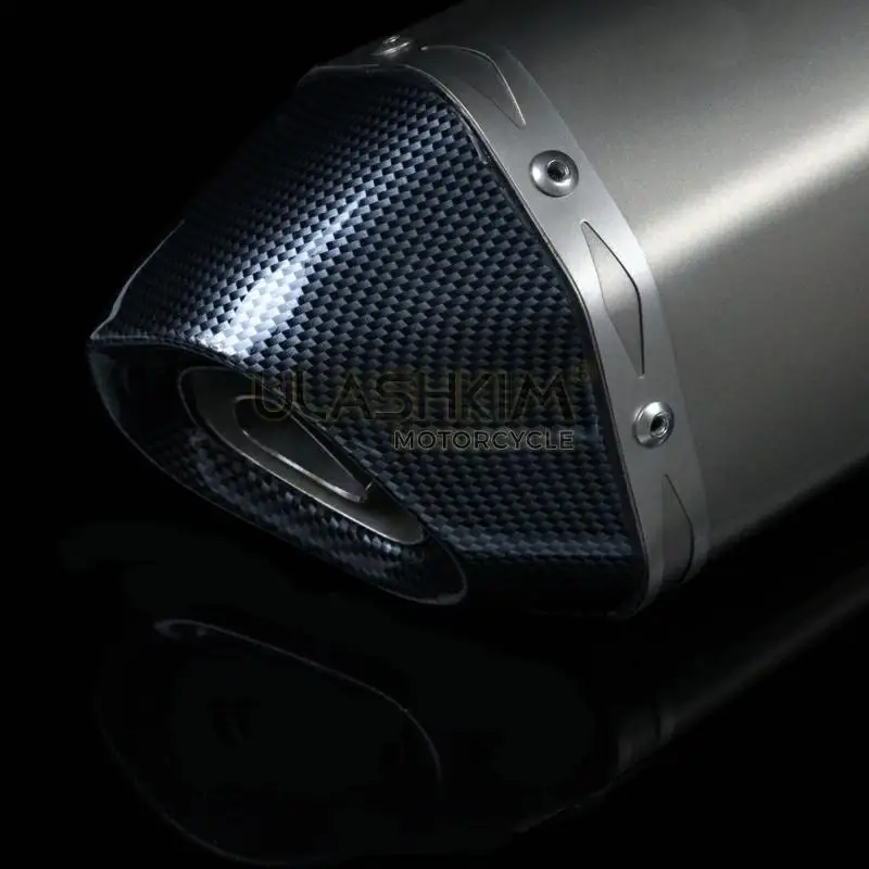 Универсальный глушитель выхлопной трубы мотоцикла для большой мощности GP CBR250 CB400