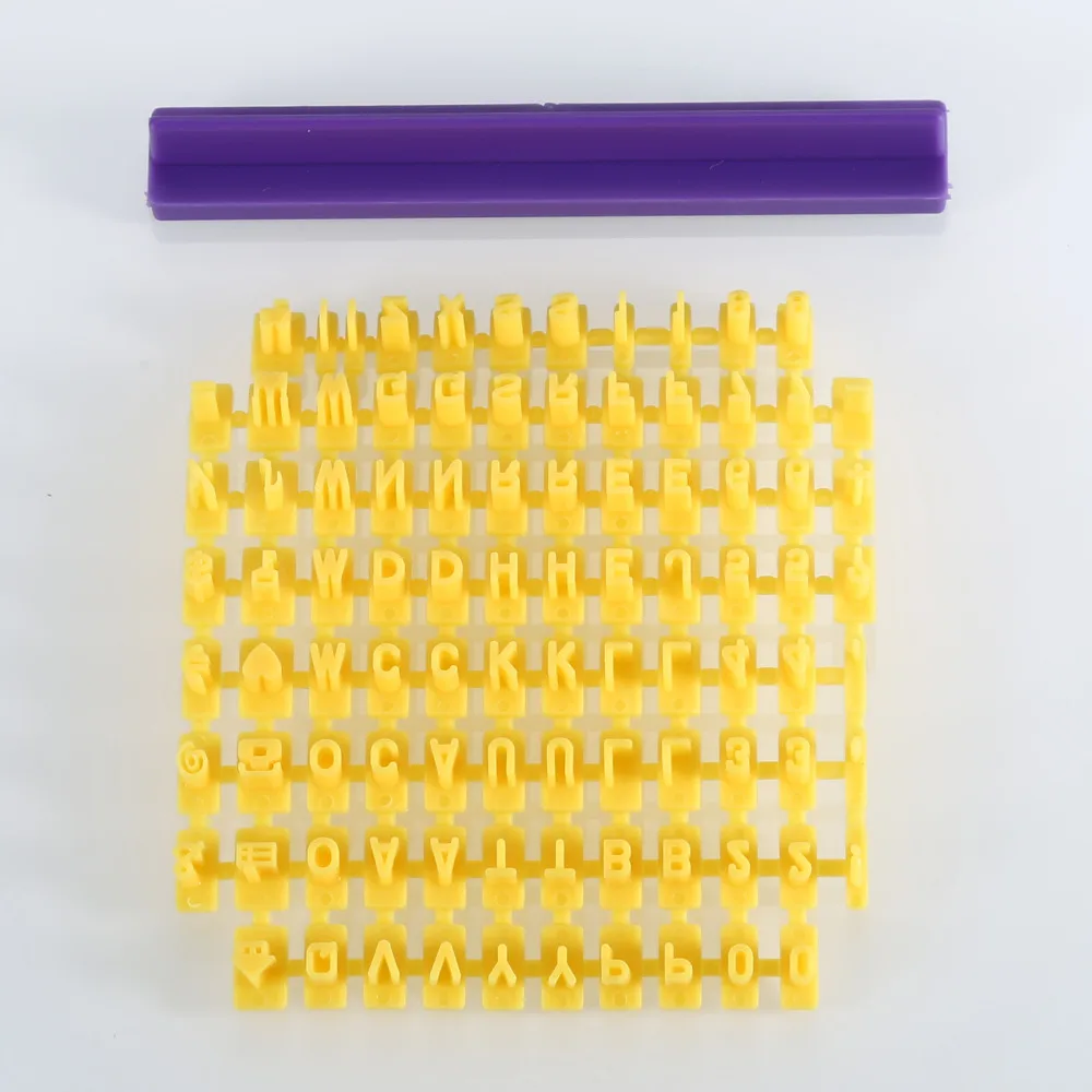 Новое поступление буквенный алфавит форма для торта печенья резак пресс