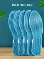 upgrade deodorant insoles breathable health sport shoes pad big mesh cloth wormwood absorb sweat insert soles for unisex