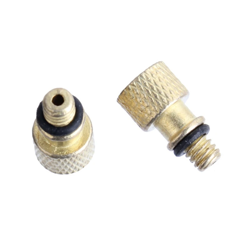 

6 Pieces Brass Presta Schrader Adapter Tools, Bike Tire Adapters Presta Accessories Great performance