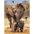 Набор для алмазной вышивки Слон Стразы