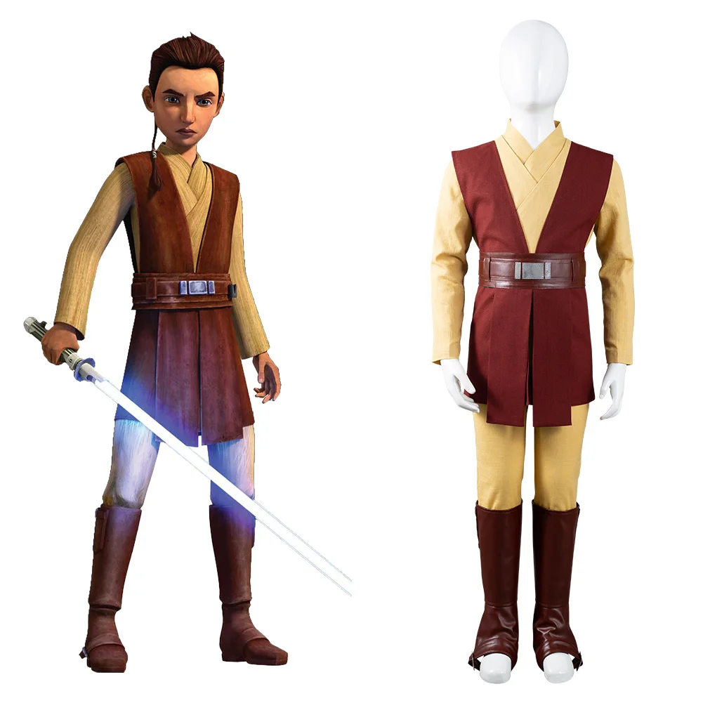 

The Bad Batch Caleb Dume Cosplay Costume Outfits Jedi Knight Uniform Star Kids Children Costumes