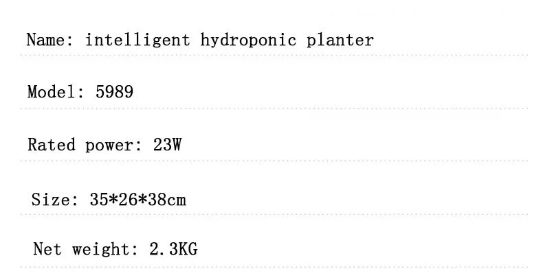 Интеллектуальный соиллесс выращивание цветочный горшок гидропонный горшок для помещений для овощей, огородная Цветочная Детская техника заполняющий свет