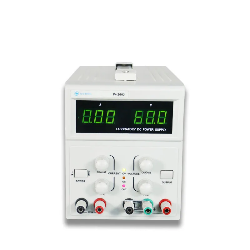 Регулируемый Линейный DC Питание одноканальный 60V 3A IV2603|Регуляторы