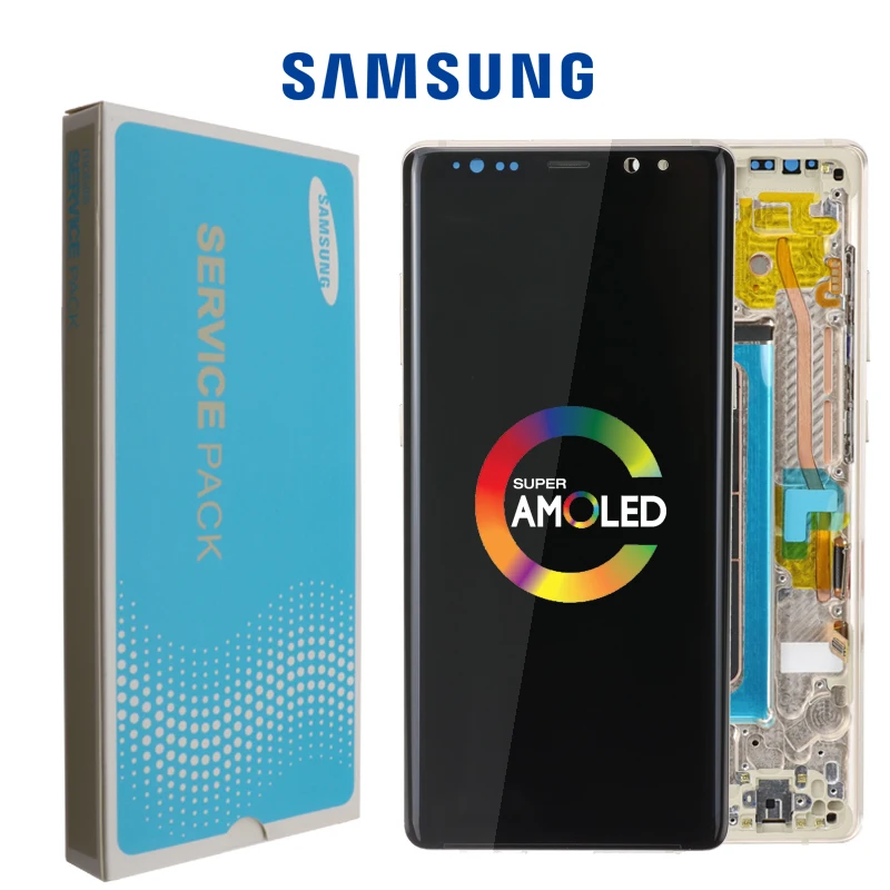 Оригинальный дисплей 6 3 дюйма с жидкокристаллическим дисплеем Burn Shadow для SAMSUNG Galaxy