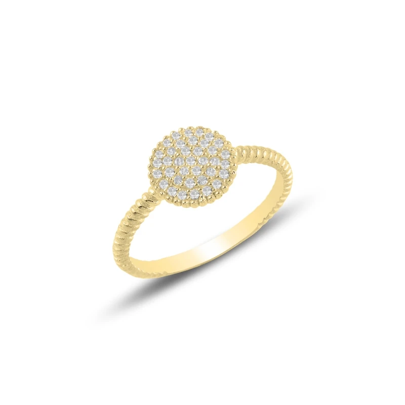 

Silverlina Silver Zircon Stone Ring