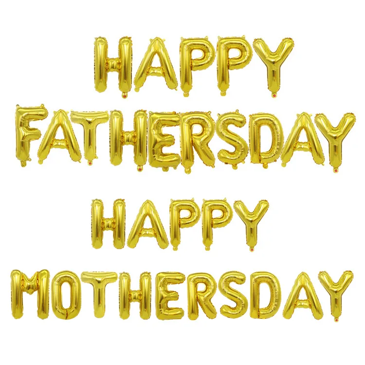 

Mother's Day Balloon Father's Day Letter Balloon Festival Celebration Party Party Decoration Aluminum Foil Balloon