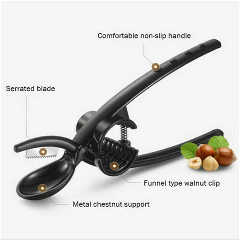 

Walnut Almond Tools Pecan Hazelnut Nut Cracker Sheller Nut Plier Opener
