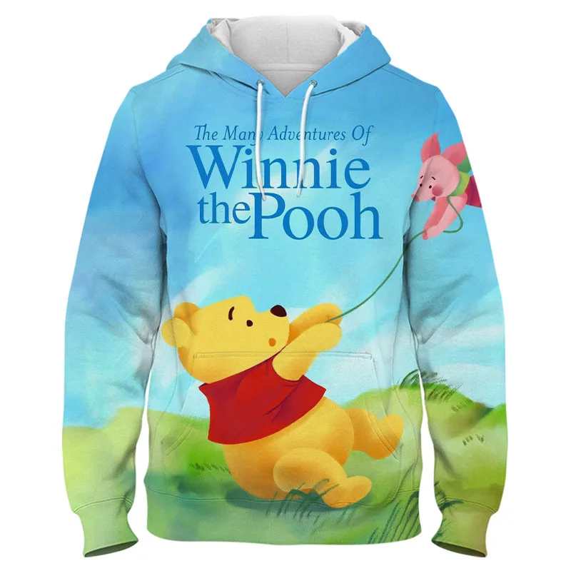 

Cute The Many Adventures of Winnie the Pooh 3D print Boys girls Hoodie Unisex Fashion Harajuku Streetwear Casual Jacket Hoodies