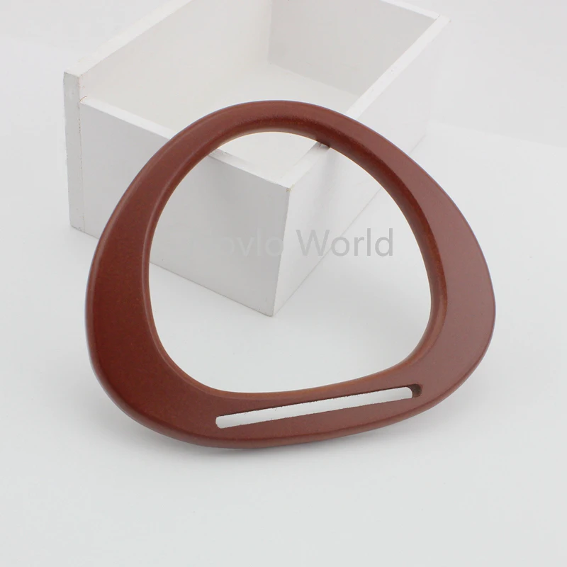 

2-10-20 шт., 15*12,5 см деревянная ручка для дамы сумка вязания крючком, смайлик Форма кошелек с деревянной ручкой и аксессуары