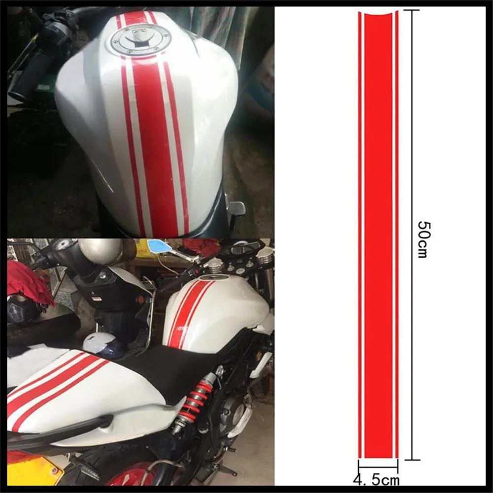 

50CM Fuel Tank Sticker Motorcycle Funny Decoration Decals for Ducati S R 749 S R 848 EVO 1098 S TRicoloR 1198