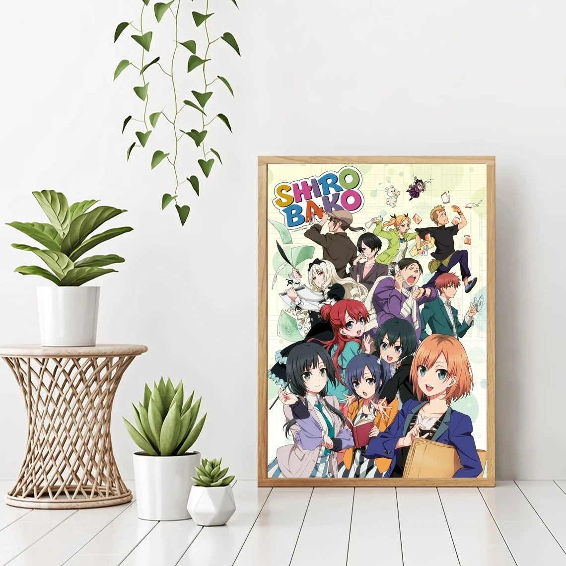 

Shirobako Anime Poster Japanese Anime Movie Canvas Poster Prints Home Decoration Painting ( No Frame )
