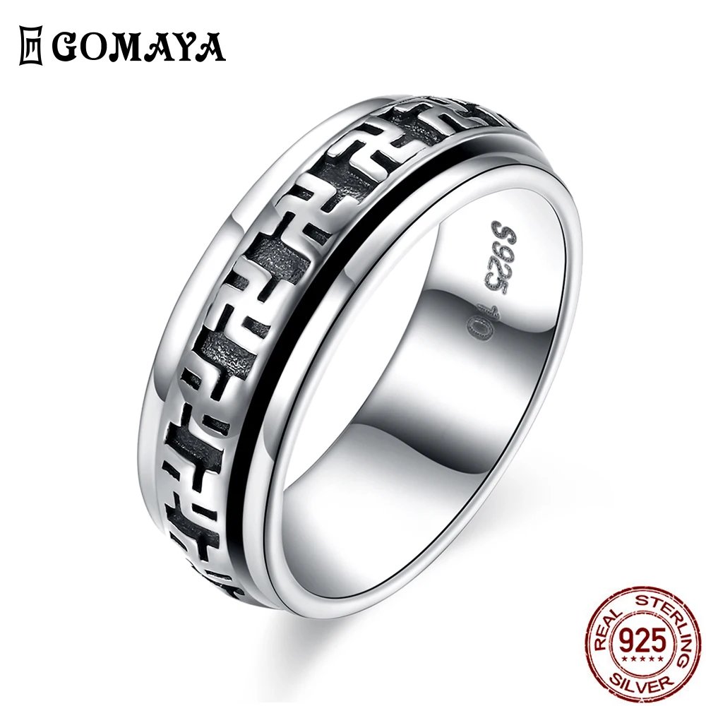 100% оригинальные кольца GOMAYA из искусственного серебра эксклюзивные ювелирные