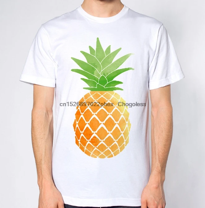 Футболка с ананасами | Мужская одежда