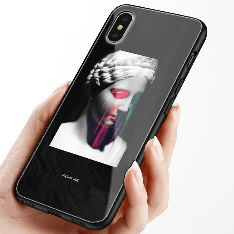 Абстрактная статуя Блестящий искусство эстетика роскошный стеклянный Мягкий