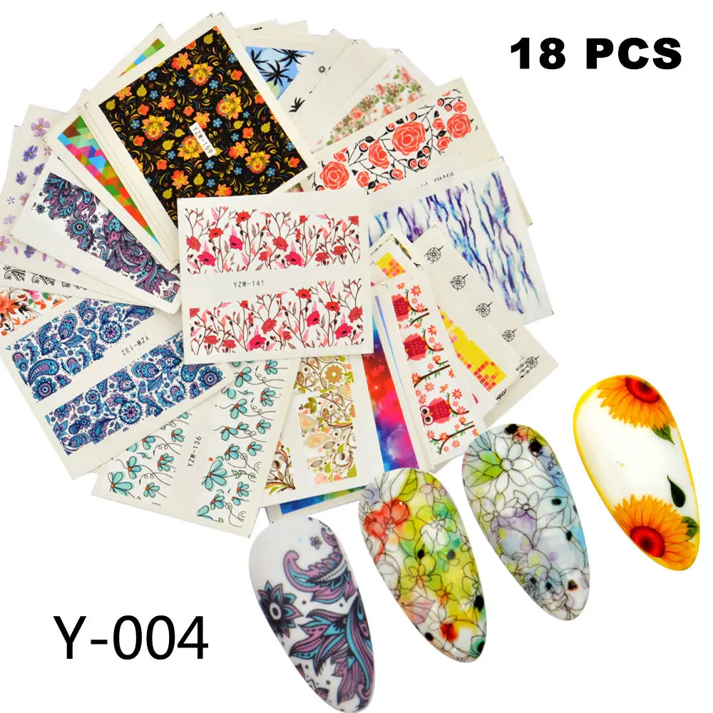 Набор наклеек для дизайна ногтей 1 комплект | Красота и здоровье