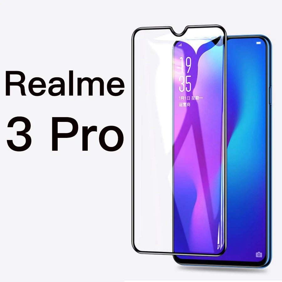 Realme 3 Pro GFAITH для Realme 3 Защитная пленка для экрана, 3D Полностью закаленное стекло для экрана для Realme 3 Pro 2 Pro C2 стекло Realme 5 Pro X2 Pro - Цвет: Realme 3 Pro